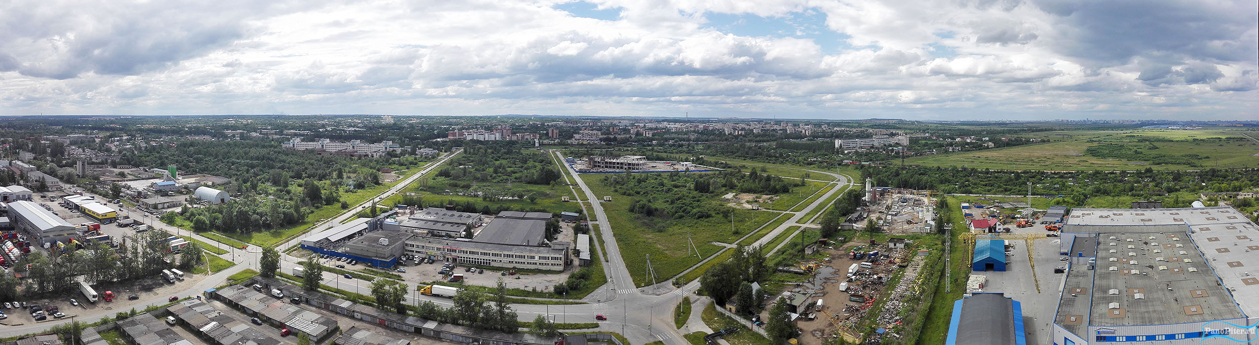 ТЭЦ на Автомобильной улице. Пушкин (2015 год)