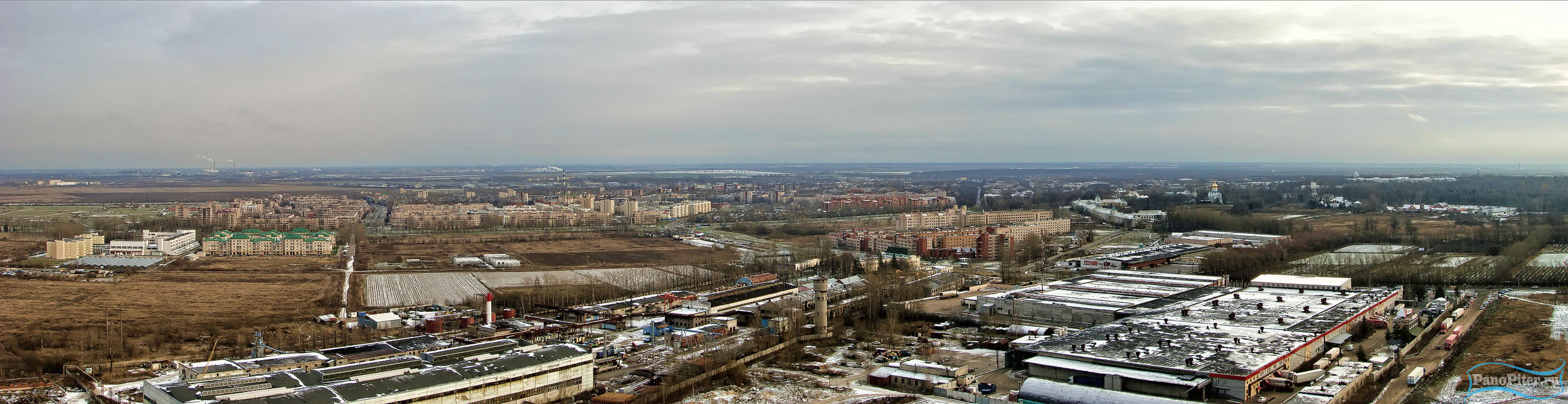 ТЭЦ на Кузьминском шоссе. Пушкин (2007 год)