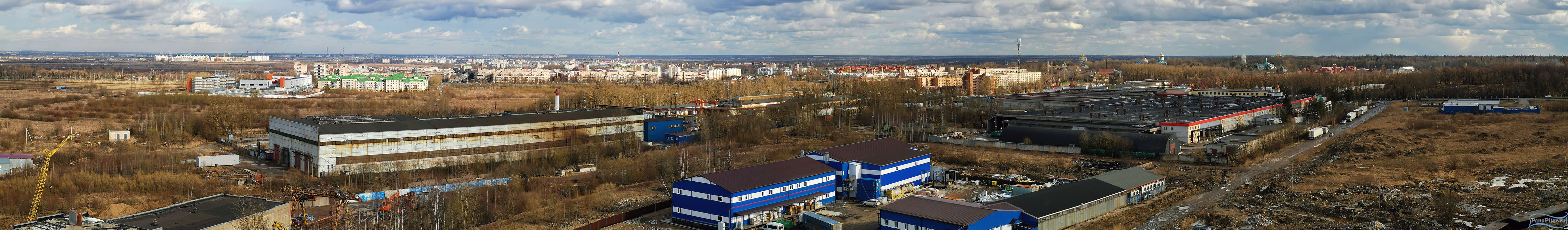 ТЭЦ на Кузьминском шоссе. Пушкин (2020 год)